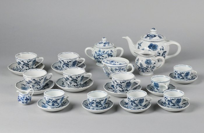 Blue Danube - Servicio de té - Romántico - Porcelana
