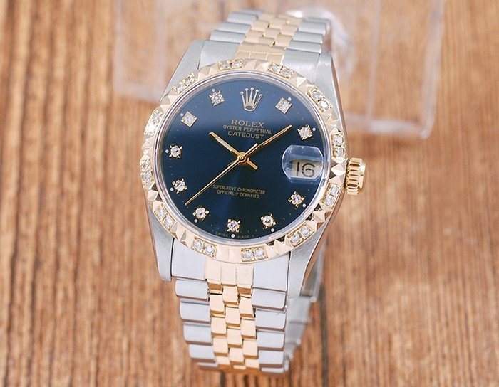 rolex oyster perpetual datejust 68273 womens