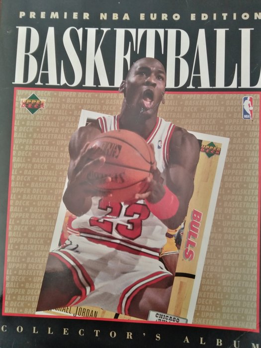 Upper Deck - Basketball NBA - Komplett album Premier NBA euro edition - 1992