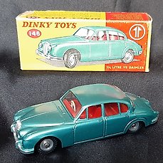 DINKY TOY REPRO BOX ONLY FOR NO 146 DAIMLER 2.5 V8 