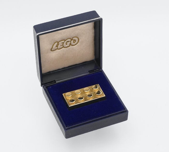 LEGO - Ehrengeschenk für Mitarbeiter - solid 585 gold Lego brick - 1970-1979