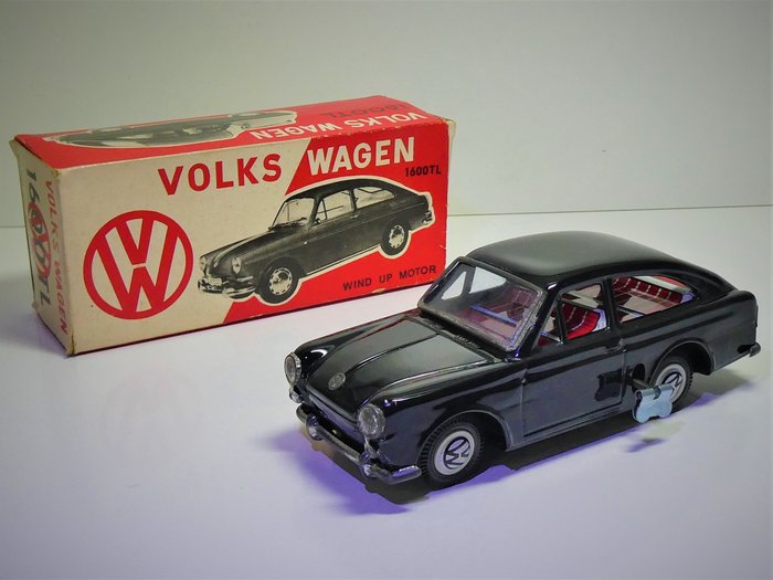 ICHIMURA (Japan) # - 1960年代的大眾（Volkswagen）/大眾（VW）1600 TL法拉利（Fastback）裝在原盒中。 - 1960-1969 - 日本