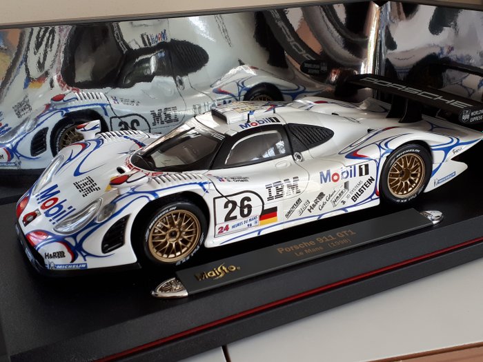 Maisto GT Racing - 1:18 - Porsche 911 GT1  Zakspeed Racing #26 24H of Le Mans 1998 - Aiello / McNish / Ortelli