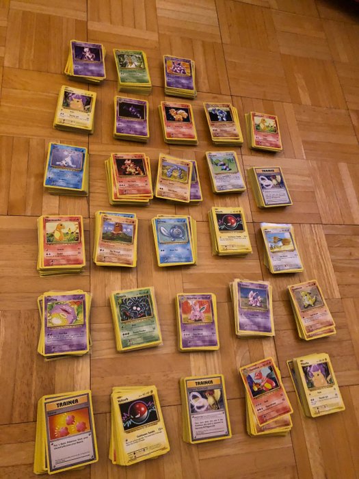 Pokemon trading cards - Bulk meer dan 1500 kaarten Bulk van meer dan 1500 kaarten