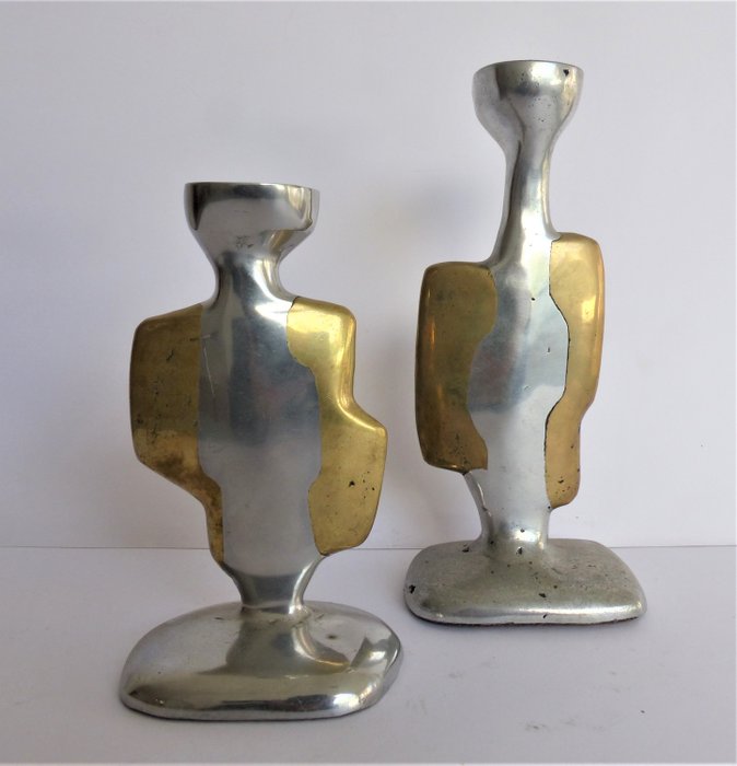 David Marshall  - Candelero, Escultura - Aluminio, Bronce