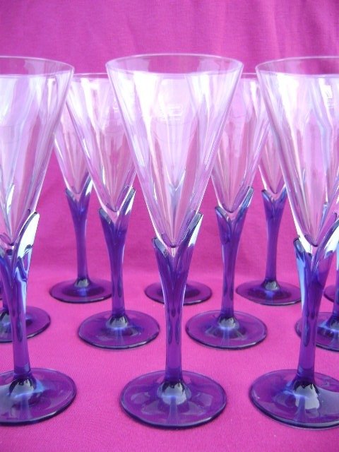 Luigi Bormioli - Bormioli Rocco - Champagnergläser (12) - Zeitgenössisch - Glas