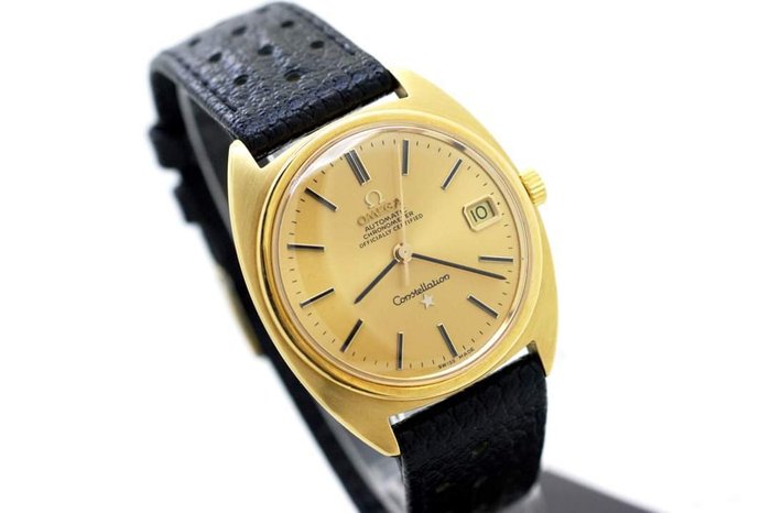 Omega - Constellation 18K Gold Chronometer - 168009 - Homme - 1960-1969