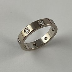 cartier love ring auction