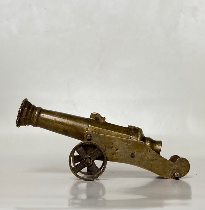 Zeldzaam antiek signaal kanon (Lantaka) – Nederlands Indië – Brons – Midden 18e eeuw