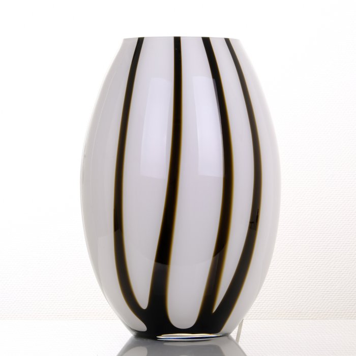 VOLUX XL - Lámpara de pie / lámpara de mesa Zebra de diseño italiano