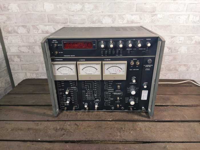 Eureka - Vintage ZPFM-3無線電測量儀 - 鋁, 鋼