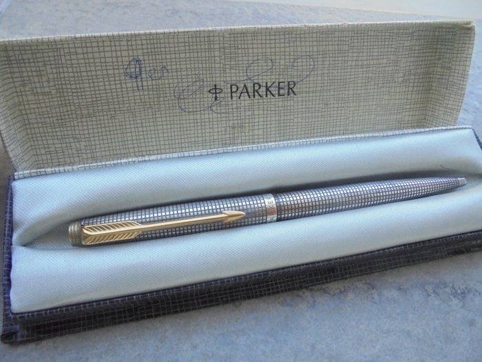 Parker - Bolígrafo - Boligrafo Parker modelo 75  Sterling Silver