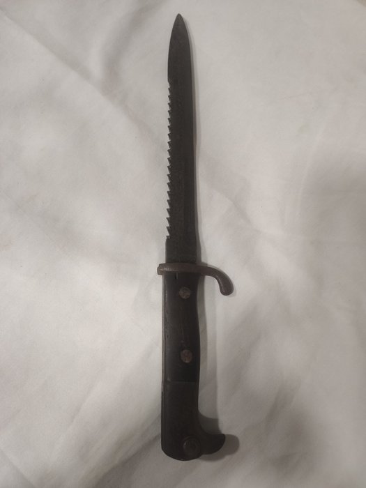 Deutschland - E&F Hörster Solingen - S98/05 m.S - Butcher Knife with Sawback - Bajonett
