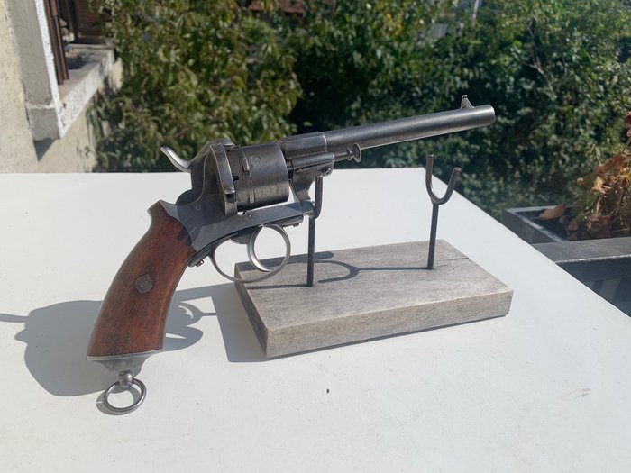 比利時- Revolver type lefaucheux Milieux XIX em poinçon elg T - Catawiki