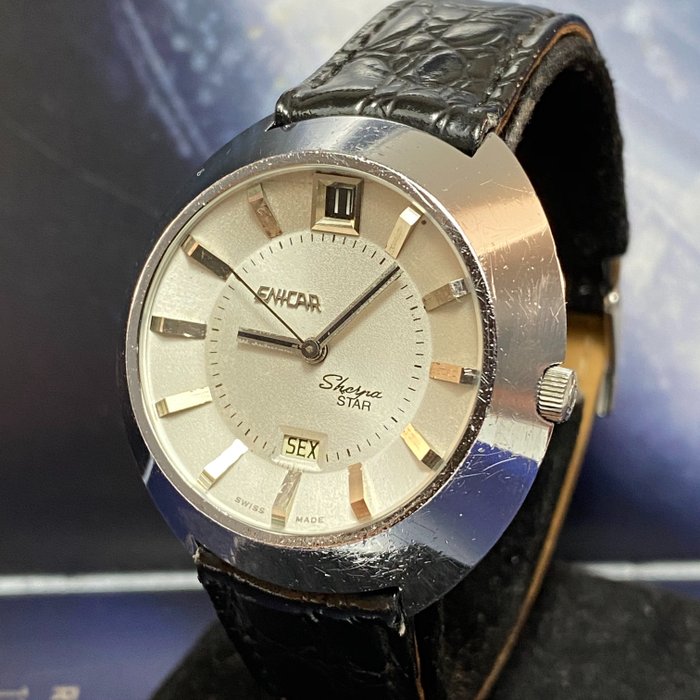 Enicar - Sherpa Star Vintage Automatic Day-Date - 257-02-01 - Uomo - 1960-1969