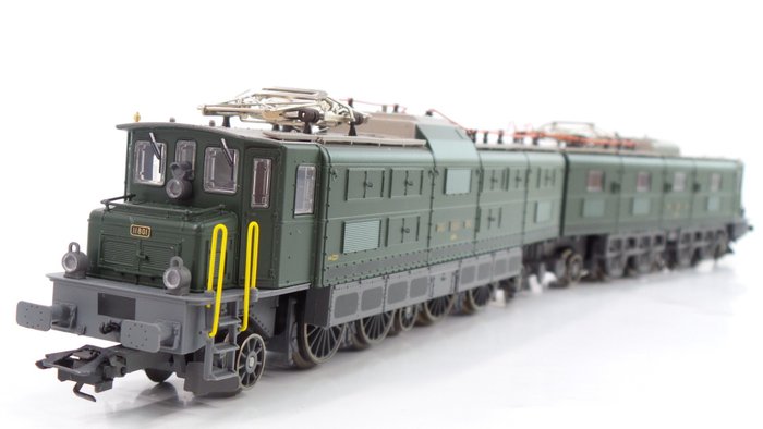 Märklin H0 - 37595 - Locomotiva elétrica - Série Ae 8/14 com som total e pantógrafos controlados digitalmente - SBB