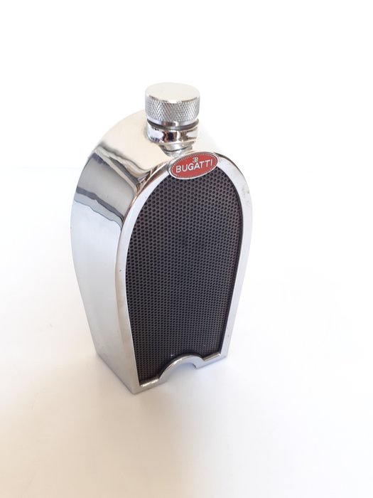 Ruddspeed LTD - Bugatti Radiator geformte Whiskyflasche - Glas