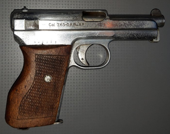 Tyskland - Mauser - 1934 - nickel plated - Pistol - .32 ACP
