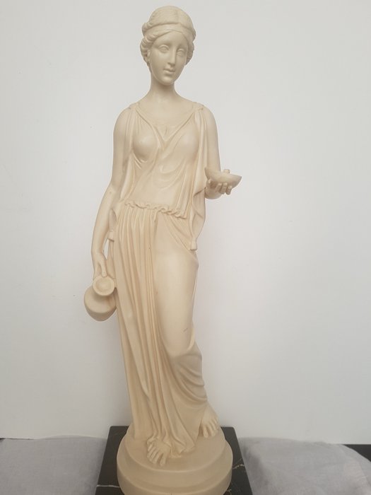 A. Santini - 雕像 - Ivorine, 大理石