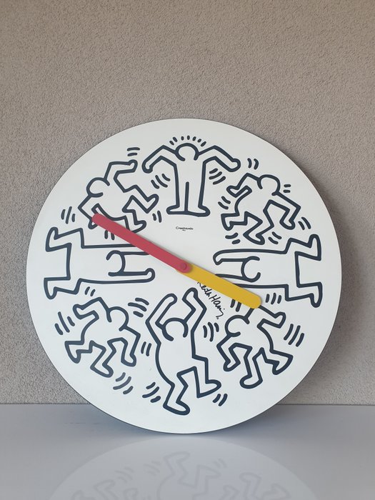 Keith Haring - Creativando - Väggklocka