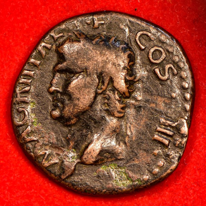 Empire romain - AE as, Agrippa (+12 AD). Struck under 