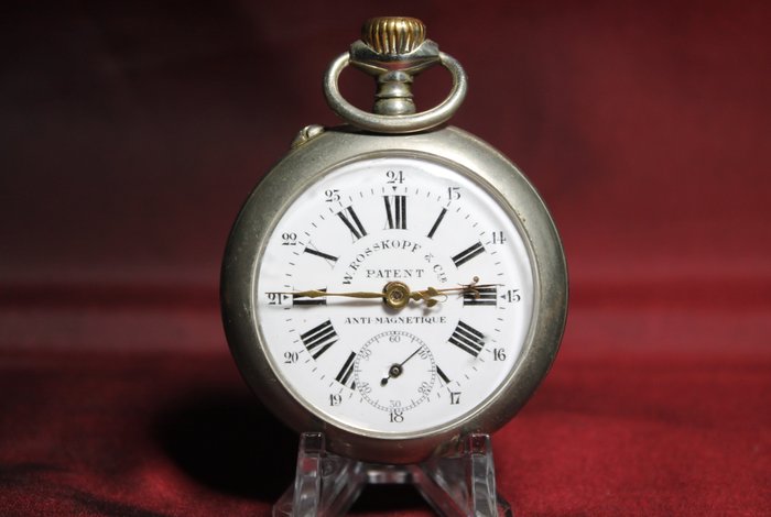 W. Rosskopf & Co. - Patent 34030 - pocket watch NO RESERVE PRICE  - Miehet - 1901-1949