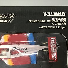 Minichamps Williams F1 Promo 180 990095 1:18 A Zanardi 