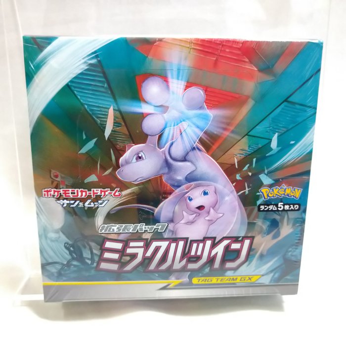Pokemon Card Game Sun & Moon Expansion Pack Miracle Twin Box Japan