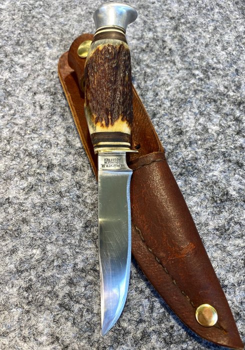 Allemagne - German Hunting Knife FR.PLÜCKER JR. SOLINGEN - 1920/30s - Hunting - Couteau