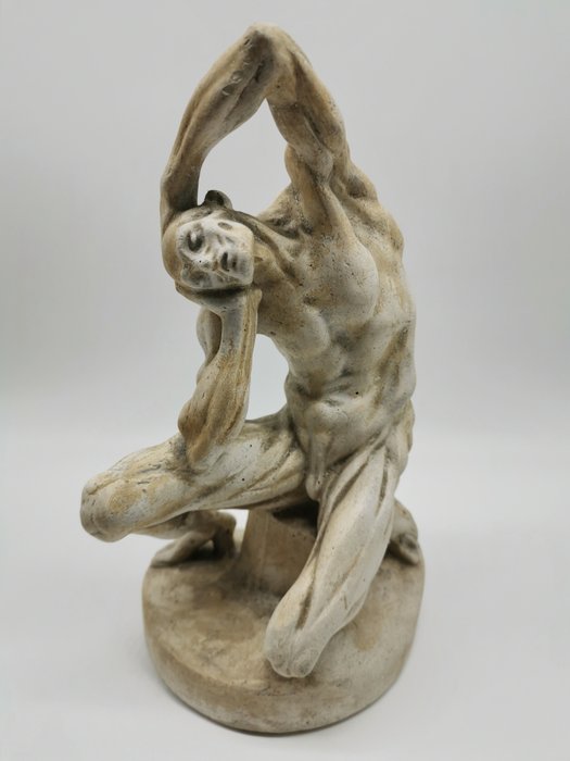 “écorché”或“ flayed man”的解剖模型 - 石膏 - 19世紀末
