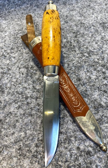 Szwecja - Swedish Hunting Knife ERIK FROST MORA - 1920/30s - Hunting - nóż