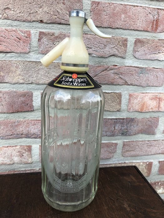 Schweppes - Siphon à eau gazeuse - bouteille