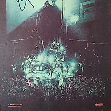 Liam Gallagher Engraved Plaque MTV Unplugged Signed Memorabilia Display purposes 