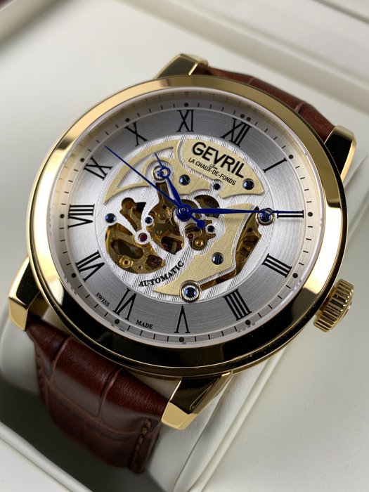 Gevril - Vanderbilt Open Heart Automatic Limited Edition - 2695 - 男士 - 2011至今