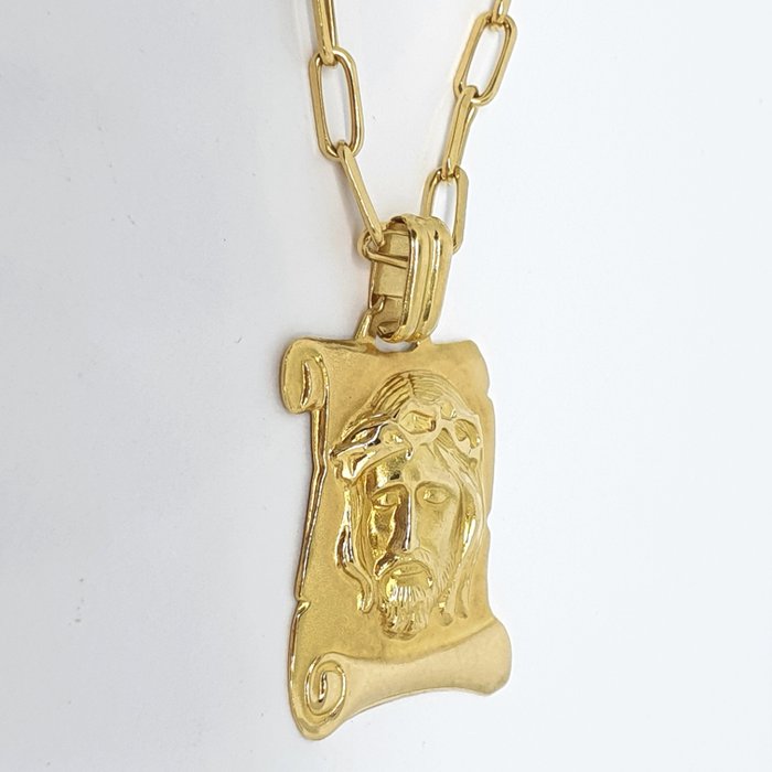 Image 2 of 18 kt. Yellow gold - Necklace, Pendant