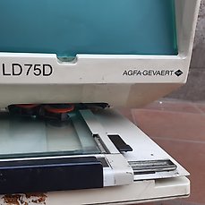 schermo visore lettore Microfiches provenienza VW COPEX LD75D AGFA GEVAERT 
