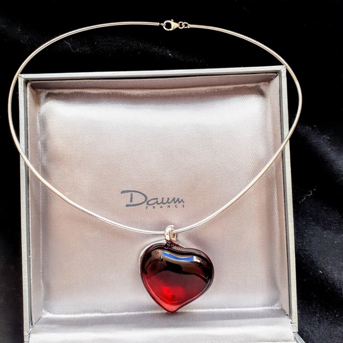DAUM  - 925 Silver - Necklace crystal