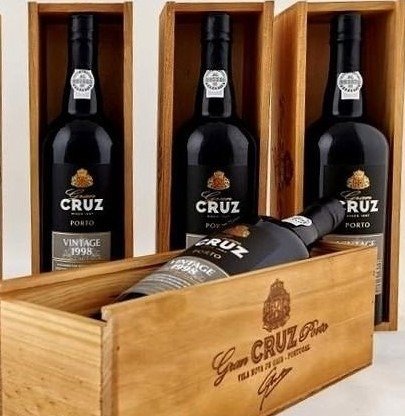 1998 Gran Cruz Vintage Port - 4 Bottles (0.75L)