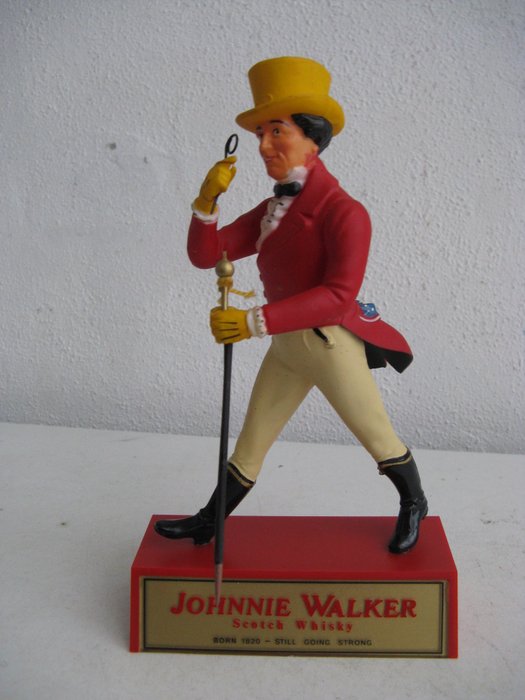 Origineel antiek beeldje Johnnie Walker Engeland – Aardewerk