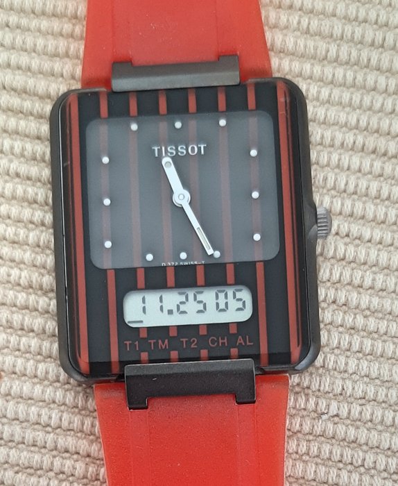 Tissot - Two timer - D372661 P X - Herren - 1980-1989