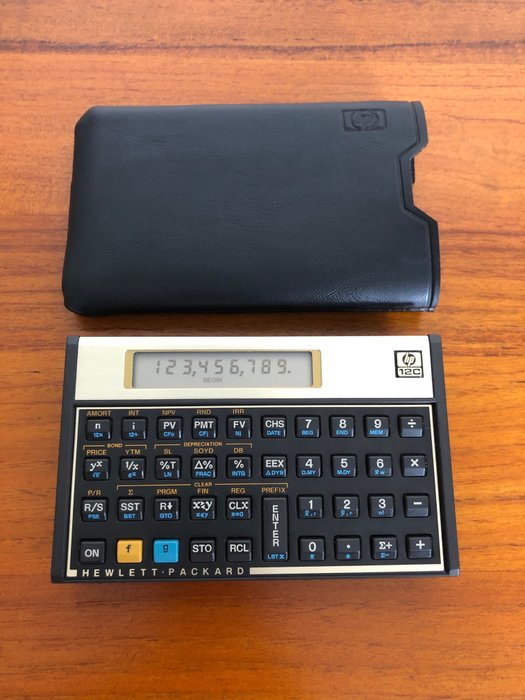 Hewlett Packard HP 12c Financial Calculator With Case 