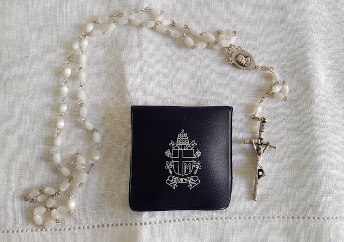 Seltener Rosenkranz, gesegnet von Papst Johannes Paul II (1) - Verschiedene