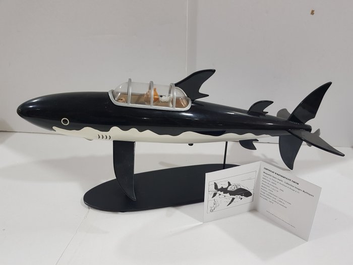 Tintin -  Statuette Moulinsart 46959 - Le sous-marin requin (43 cm) - (2006)