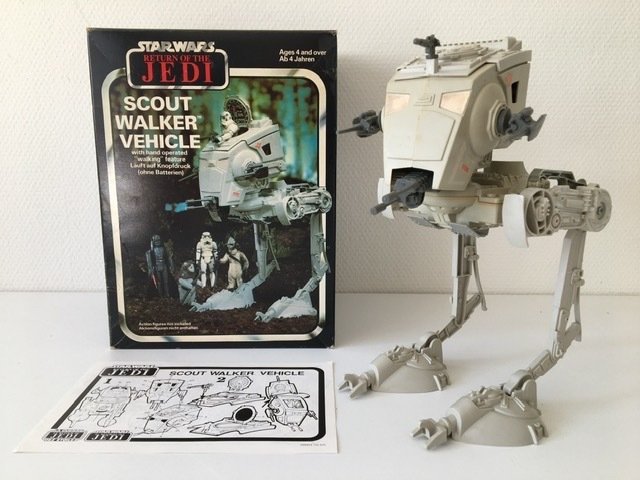 Star Wars - Return of the Jedi - Kenner - Vehicle vintage 1983 - AT-ST Scout Walker Vehicle