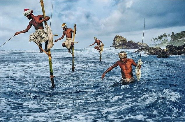 Steve McCurry - Fisherman, Sri Lanka, 1995