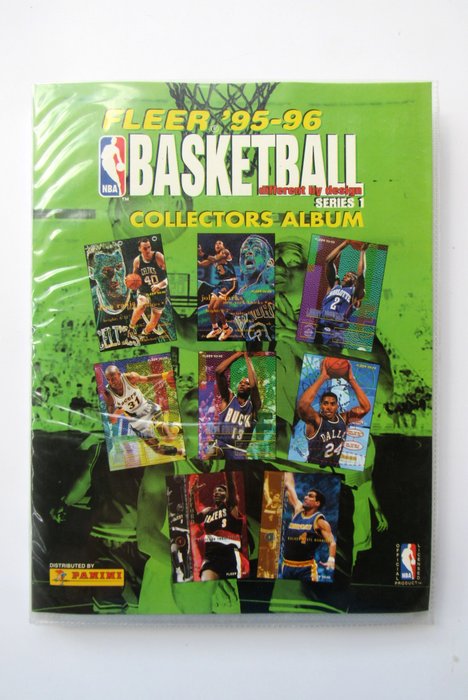 Panini - NBA Basketball Fleer 95/96 - Komplett album