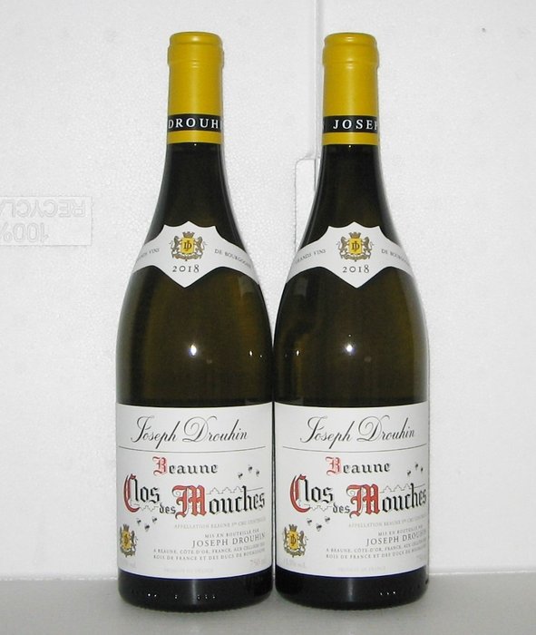 2018 Beaune 1° Cru Clos des Mouches (Blanc) - Domaine Joseph Drouhin - 勃艮第 - 2 瓶 (0.75L)