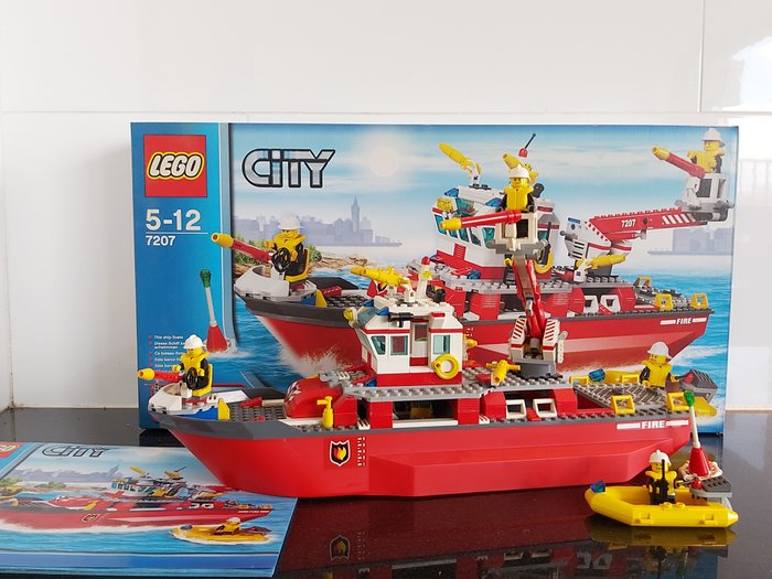LEGO - Ville - 7207 - Bateau de pompiers