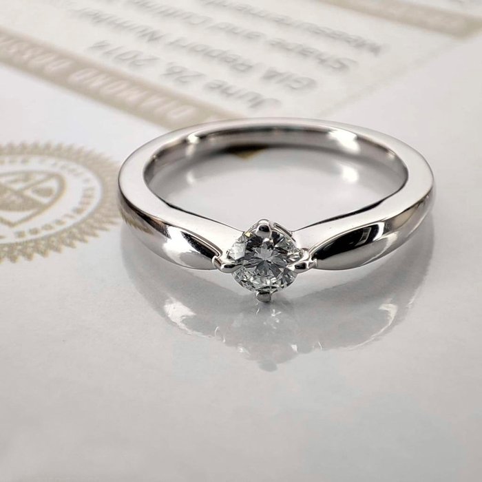 Bvlgari Dedicata a Venezia Torcello Platin - Ring - 0.22 ct Diamant