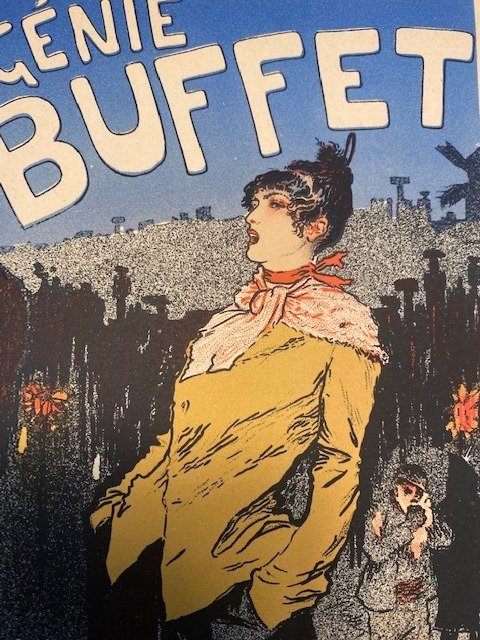 Lucien Metivet (1863-1932) - Eugenie Buffet, La Cigale